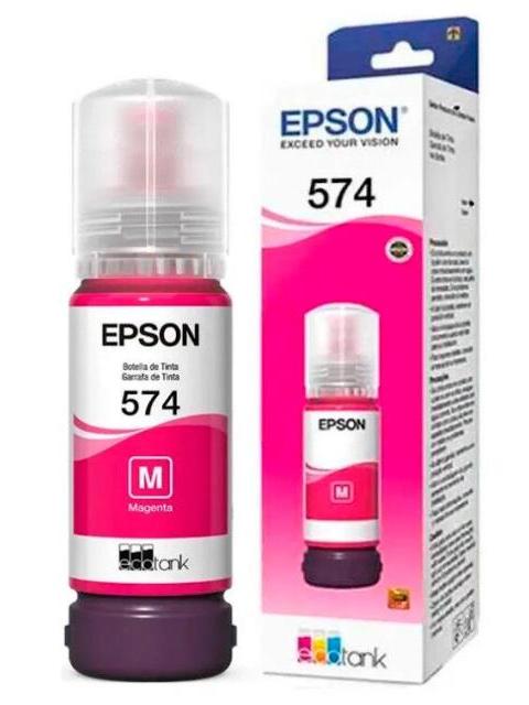 TANQUE DE TINTA EPSON T574 MAGENTA 70ML 7.300 PAGINAS