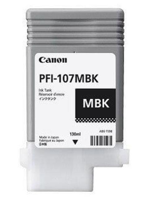 TANQUE TINTA CANON NEGRO MATE PFI-107MBK 130ML (6704B001AA) - Imagen 3