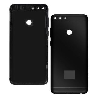 TAPA TRASERA PARA HUAWEI P SMART FIG-LX3 FIG-LX2 FIG-LX1 TAPA DE REPUESTO PARA CELULAR SLIM COMPANY NEGRO