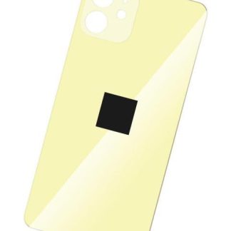 TAPA TRASERA PARA IPHONE 11 A2111 A2223 A2221 BIG HOLE REPUESTO PARA CELULAR SLIM COMPANY AMARILLO