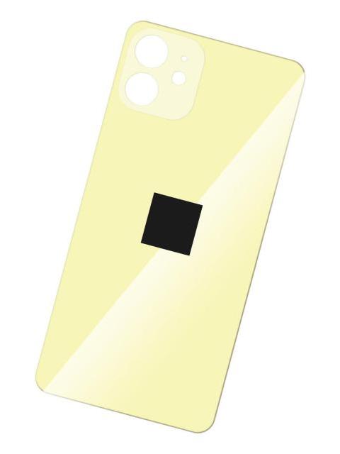 TAPA TRASERA PARA IPHONE 11 A2111 A2223 A2221 BIG HOLE REPUESTO PARA CELULAR SLIM COMPANY AMARILLO