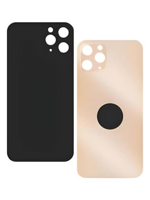 TAPA TRASERA PARA IPHONE 11 PRO A2160 A2215 A2217 TAPA DE REPUESTO PARA CELULAR SLIM COMPANY DORADO