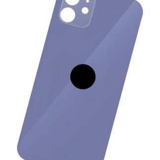 TAPA TRASERA PARA IPHONE 12 A2403 A2402 A2404 A2172 TAPA DE REPUESTO PARA CELULAR SLIM COMPANY MORADO