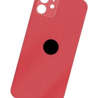 TAPA TRASERA PARA IPHONE 12 A2403 A2402 A2404 A2172 TAPA DE REPUESTO PARA CELULAR SLIM COMPANY ROJO