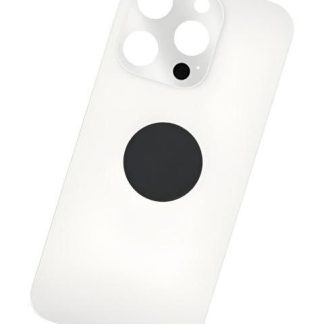 TAPA TRASERA PARA IPHONE 15 PRO A2848 A3101 A3104 A3102 TAPA DE REPUESTO PARA CELULAR SLIM COMPANY TITANIO BLANCO