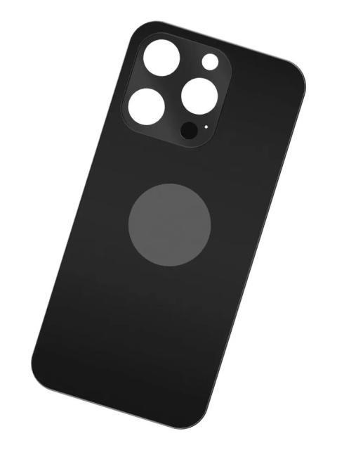 TAPA TRASERA PARA IPHONE 15 PRO A2848 A3101 A3104 A3102 TAPA DE REPUESTO PARA CELULAR SLIM COMPANY TITANIO NEGRO