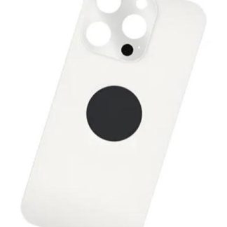TAPA TRASERA PARA IPHONE 15 PRO MAX A2849 A3105 A3108 A3106 TAPA DE REPUESTO PARA CELULAR SLIM COMPANY BLANCO