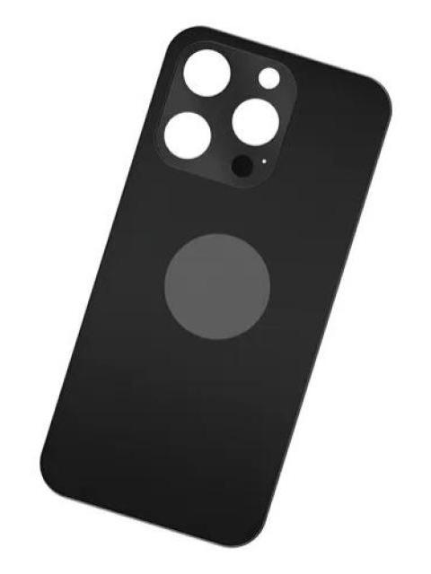 TAPA TRASERA PARA IPHONE 15 PRO MAX A2849 A3105 A3108 A3106 TAPA DE REPUESTO PARA CELULAR SLIM COMPANY NEGRO
