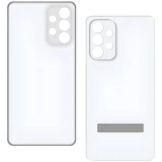 TAPA TRASERA PARA SAMSUNG A33 5G A336 TAPA DE REPUESTO PARA CELULAR SLIM COMPANY BLANCO