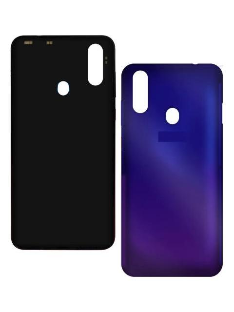 TAPA TRASERA PARA ZTE BLADE V10 TAPA DE REPUESTO PARA CELULAR SLIM COMPANY MORADO