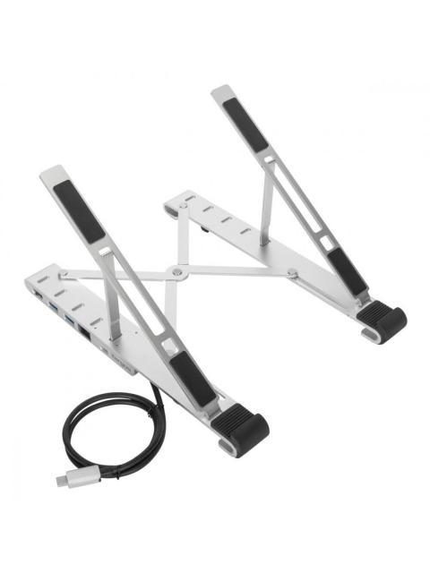 TARGUS BASE AWU100005GL PARA LAPTOP 15.6 2X USB-A 1X USB-C 1X HDMI PLATA - Imagen 4