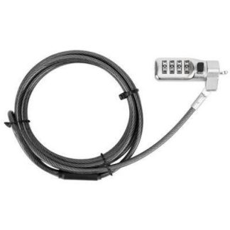 TARGUS CANDADO DE COMBINACION PARA LAPTOPS 2 METROS NEGRO