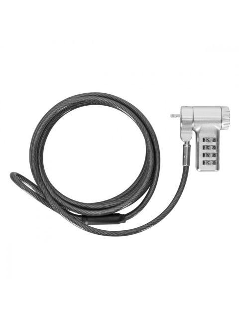 TARGUS CANDADO ULTIMATE PARA LAPTOP 2 METROS PLATA - Imagen 6