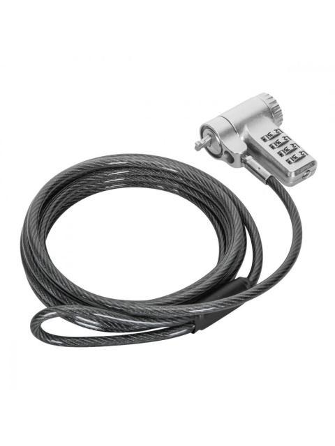 TARGUS CANDADO ULTIMATE PARA LAPTOP 2 METROS PLATA - Imagen 7