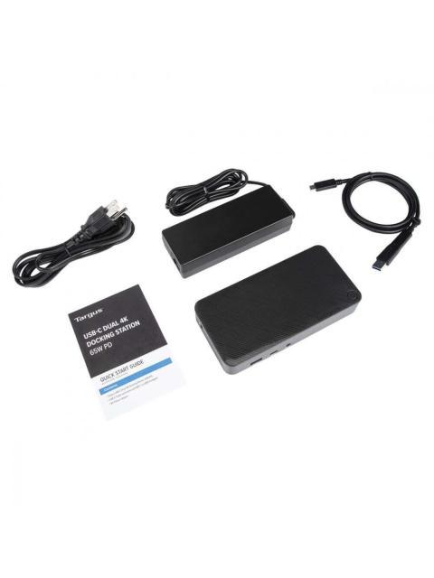 TARGUS DOCKING STATION DOCK310USZ USB 3X USB-A 2X USB-C 2X HDMI 1X RJ-45 NEGRO - Imagen 2