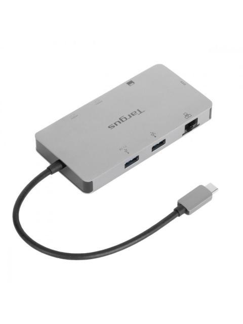 TARGUS DOCKING STATION DOCK423TT USB C 2X USB 1X USB C 1X RJ-45 2X HDMI 1X SD PLATA - Imagen 4