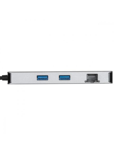 TARGUS DOCKING STATION DOCK423TT USB C 2X USB 1X USB C 1X RJ-45 2X HDMI 1X SD PLATA - Imagen 7
