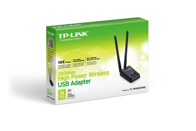 TP-LINK ADAPTADOR DE RED USB TL-WN8200ND INALAMBRICO 2.4GHZ CON 2 ANTENAS DE 5DBI - Imagen 2