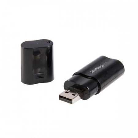 STARTECH ICUSBAUDIOB ADAPTADOR DE AUDIO USB A - 2X 3.5MM NEGRO - Imagen 6