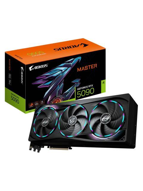TARJETA DE VIDEO GIGABYTE GVN5090AORUS M32GD PROCESAMIENTO DE GRAFICOS GEFORCE RTX 5090