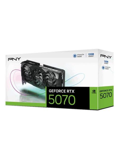 TARJETA DE VIDEO PNY NVIDIA GEFORCE RTX 5070 STEALTH MODE 12GB 192-BIT GDDR7 PCI EXPRESS X16 5.0 - Imagen 9