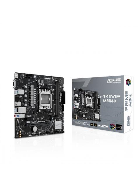 TARJETA MADRE ASUS MICRO-ATX PRIME A620M-K S-AM5 AMD A620 HDMI 96GB DDR5 PARA AMD - Imagen 8