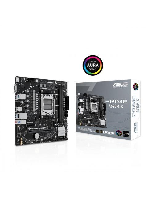 TARJETA MADRE ASUS MICRO-ATX PRIME A620M-K S-AM5 AMD A620 HDMI 96GB DDR5 PARA AMD - Imagen 9