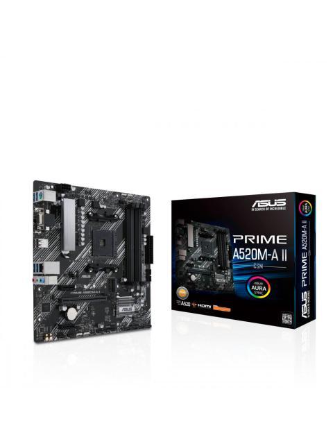 TARJETA MADRE GAMING ASUS A520MA II-CSM DDR4SDRAM 128 GB AMD ZOCALO AM4 MICRO ATX