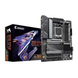 TARJETA MADRE GIGABYTE ATX B650 A ELITE AX V2 DDR5 AM5 64 GB PARA AMD