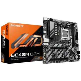 TARJETA MADRE GIGABYTE ATX GIGABYTE B840M D2H DDR5 AM5 64 GB PARA AMD