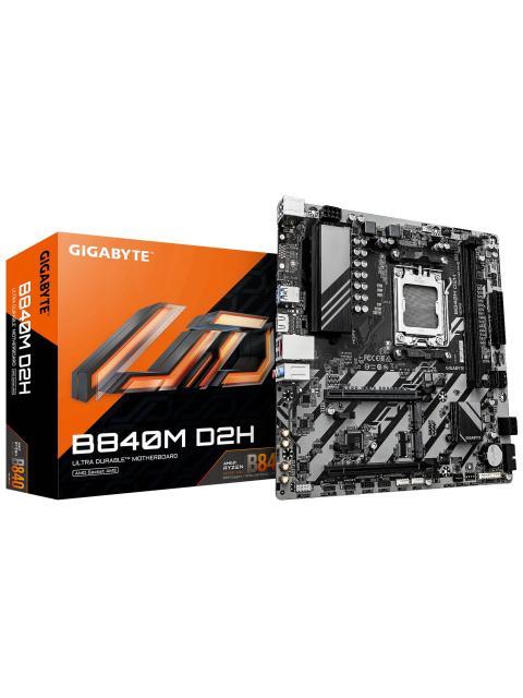 TARJETA MADRE GIGABYTE ATX GIGABYTE B840M D2H DDR5 AM5 64 GB PARA AMD