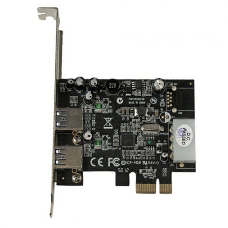 STARTECH TARJETA PCI EXPRESS CON FUENTE MOLEX 2 PUERTOS USB 3.0 - Imagen 2