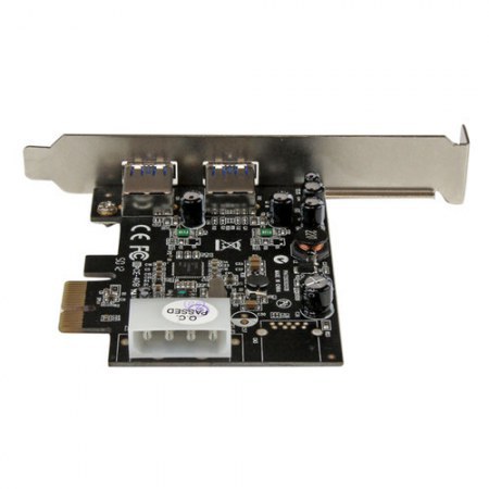 STARTECH TARJETA PCI EXPRESS CON FUENTE MOLEX 2 PUERTOS USB 3.0 - Imagen 4