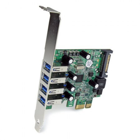 STARTECH TARJETA PCI EXPRESS DE PERFIL BAJO 5 GBIT-S 4 PUERTOS USB 3.0 - Imagen 5