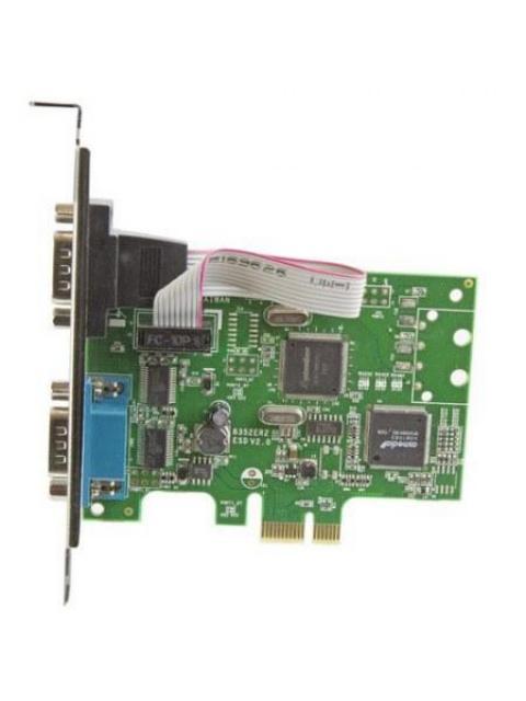STARTECH TARJETA SERIAL PCI EXPRESS DE 2 PUERTOS DB9 RS232