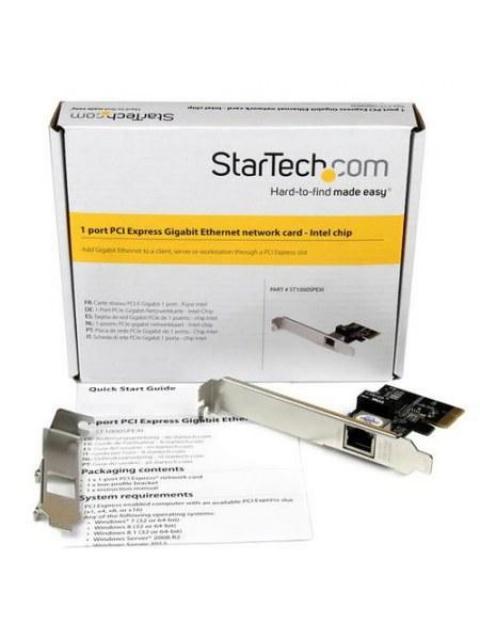 STARTECH TARJETA DE RED PCI EXPRESS ETHERNET GIGABIT CON 1 PUERTO RJ45 CHIPSET INTEL I210