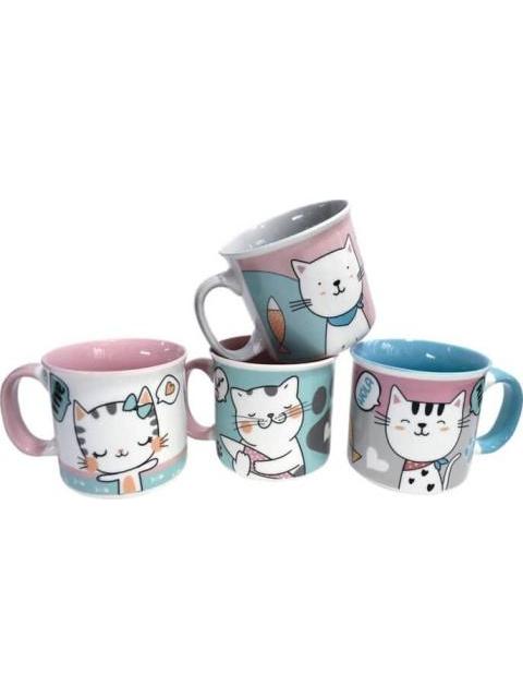 TAZA PORCELANA MULTICOLOR MAKI HOME