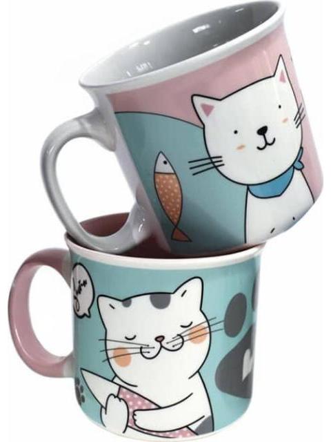 TAZA PORCELANA MULTICOLOR MAKI HOME - Imagen 3