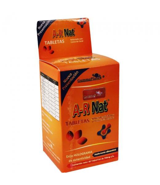 TBS. A-RNAT C 60 ARTRITIS Y REUMATISMO GUMMA CORPORATION