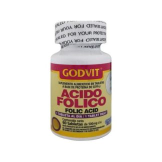 TBS. ACIDO FOLICO C 60 FOLIC ACID GN+VIDA