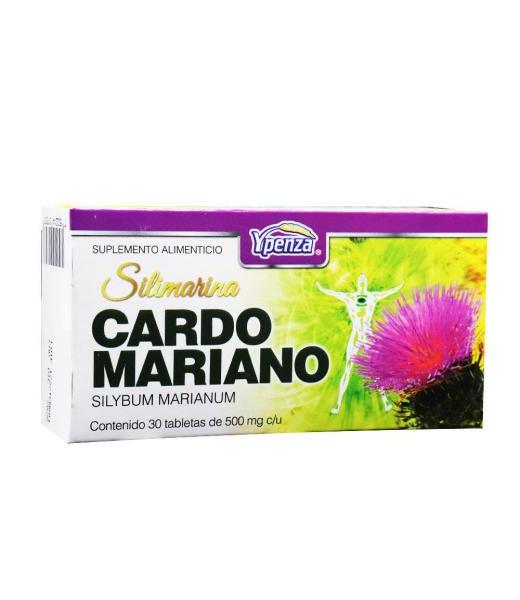 TBS. CARDO MARIANO SILIMARINA C 30 500MG SOLO PARA DIABETICOS
