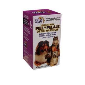 TBS. CUIDADO DE LA PIEL Y PELAJE DE TUS MASCOTAS SABOR POLLO C 60 YPET SUPLEMENTOS ALIMENTICIOS PARA PERROS Y GAT