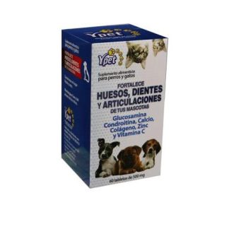TBS. FORTALECE HUESOS DIENTES Y ARTICULACIONES SABOR POLLO C 60 5 YPET SUPLEMENTOS ALIMENTICIOS PARA PERROS Y GAT