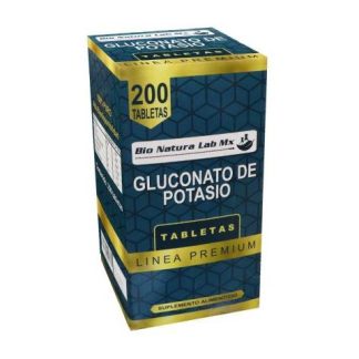 TBS. GLUCONATO DE POTASIO C 200 GUMMA CORPORATION