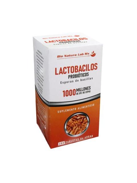 TBS. LACTOBACILOS PROBIOTICOS 1000 MILLONES DE UFC DE CEPAS C 200 GUMMA CORPORATION
