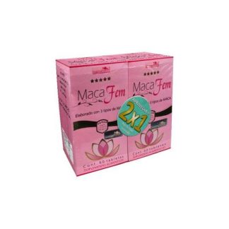 TBS. MACA FEM DUO C 60 OFERTA 2X1 GUMMA CORPORATION