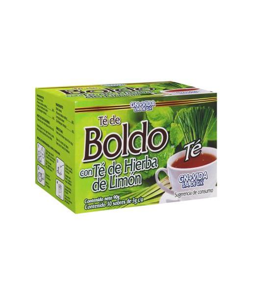 TE DE BOLDO CON TE DE HIERBA DE LIMON C 30 SOB. 3G GN+VIDA