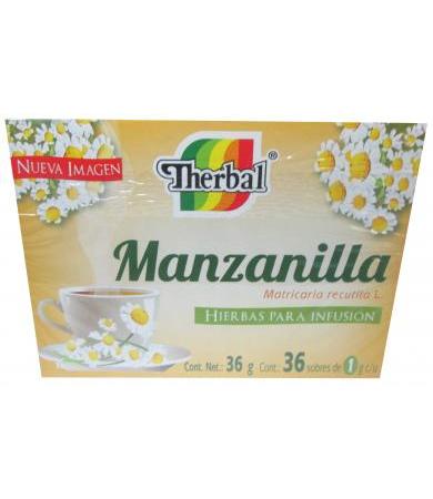 TE DE MANZANILLA 36 SOB THERBAL