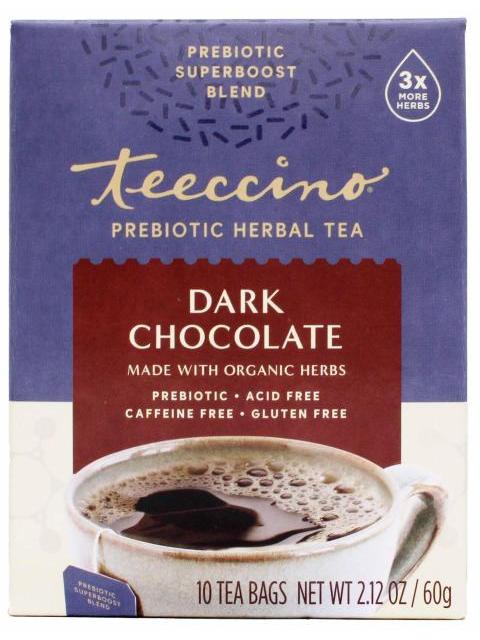 TE HERBAL CHOCOLATE OSCURO 10 SOB 6 G C U TEECCINO