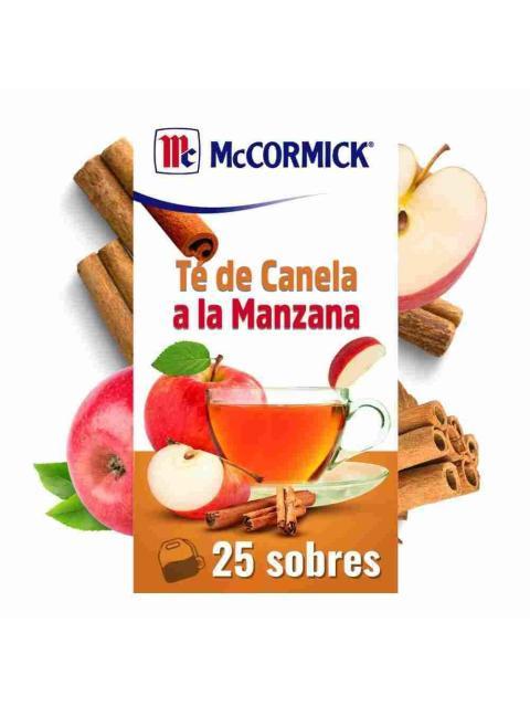 TE MCCORMICK DE CANELA A LA MANZANA 25 SOBRES